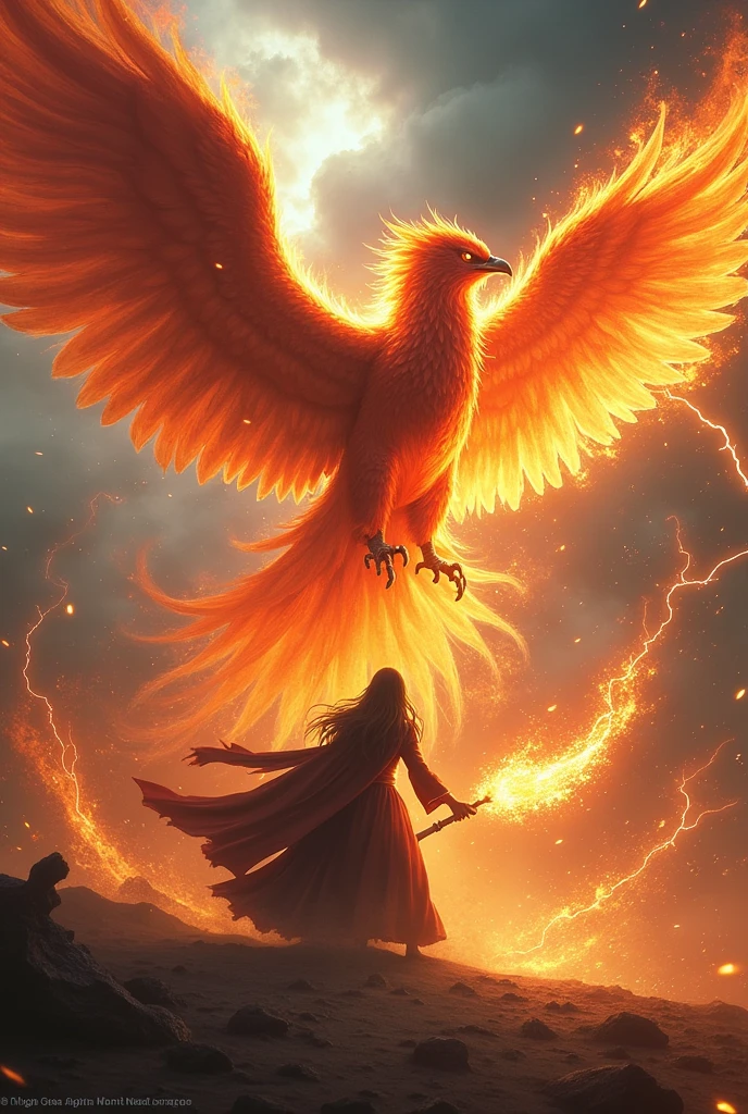Giant Phoenix、Breathes fire、Deadly Combat、Explosive Female Wizard