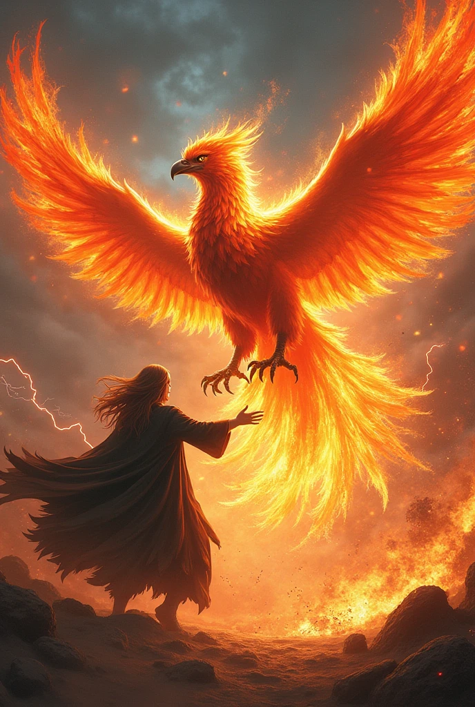 Giant Phoenix、Breathes fire、Deadly Combat、Explosive Female Wizard