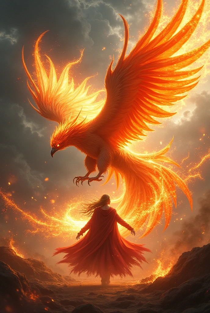 Giant Phoenix、Breathes fire、Deadly Combat、Explosive Female Wizard