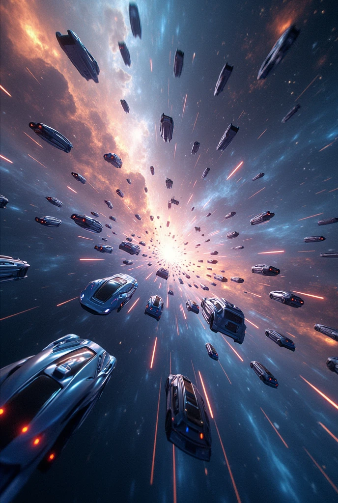 Galaxy of cars 