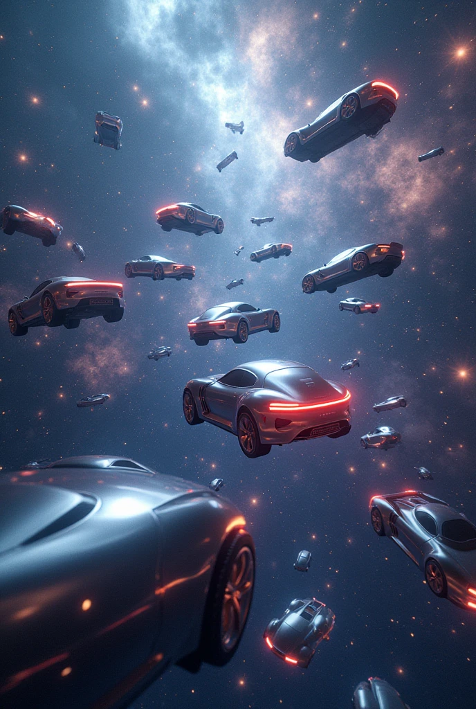 Galaxy of cars 