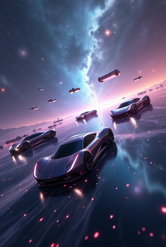 Galaxy of cars