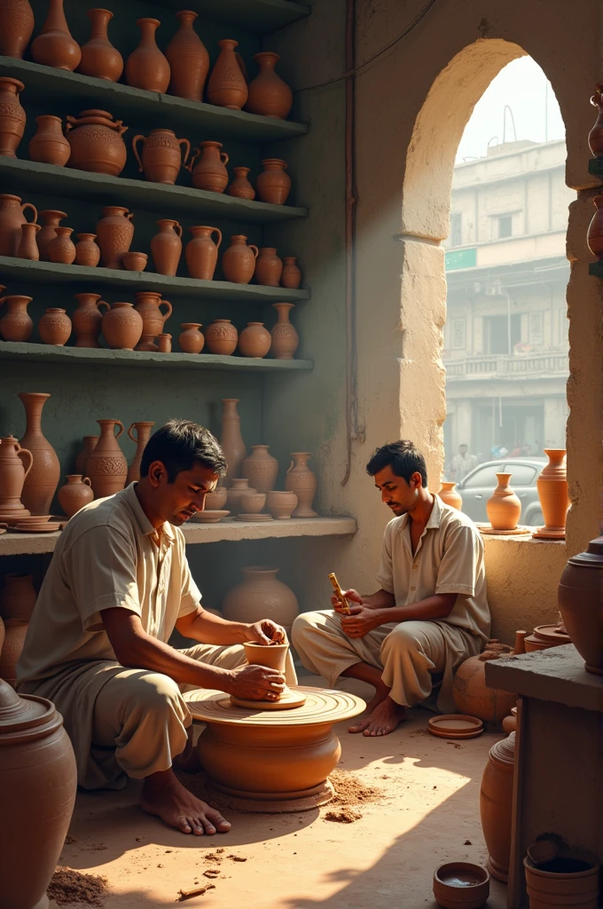 However, the art of pottery faces challenges today. The rise of industrial products and changing consumer preferences have led to a decline in demand for traditional pottery. Yet, amidst these challenges, Delhi's potters remain resilient.