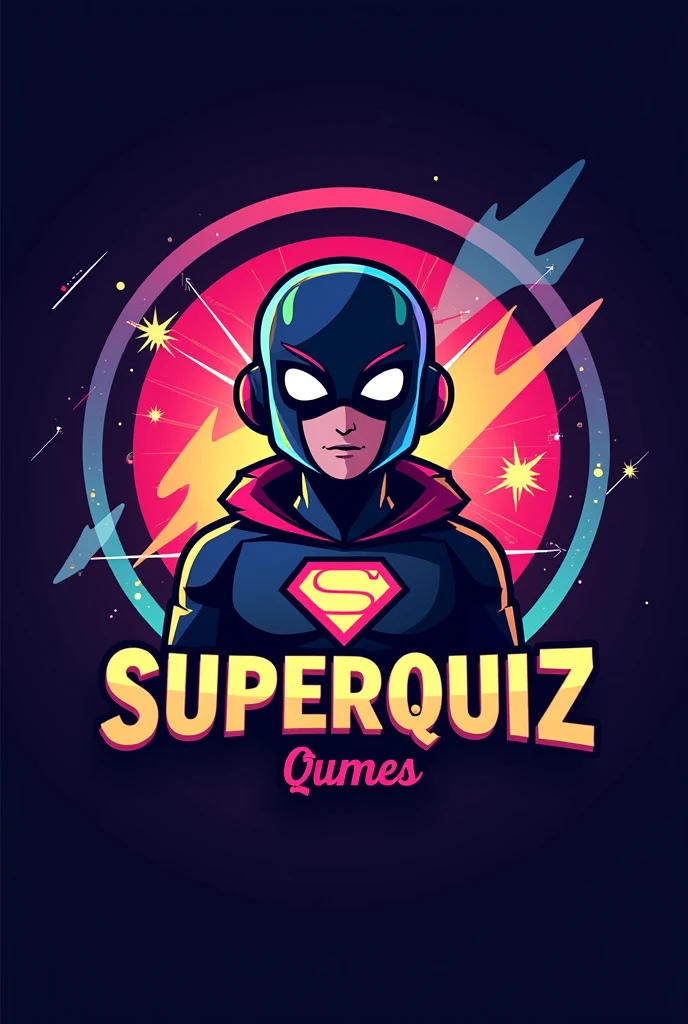 I want a logo for a Tik Tok channel for a quiz channel called "superquiz" More creative