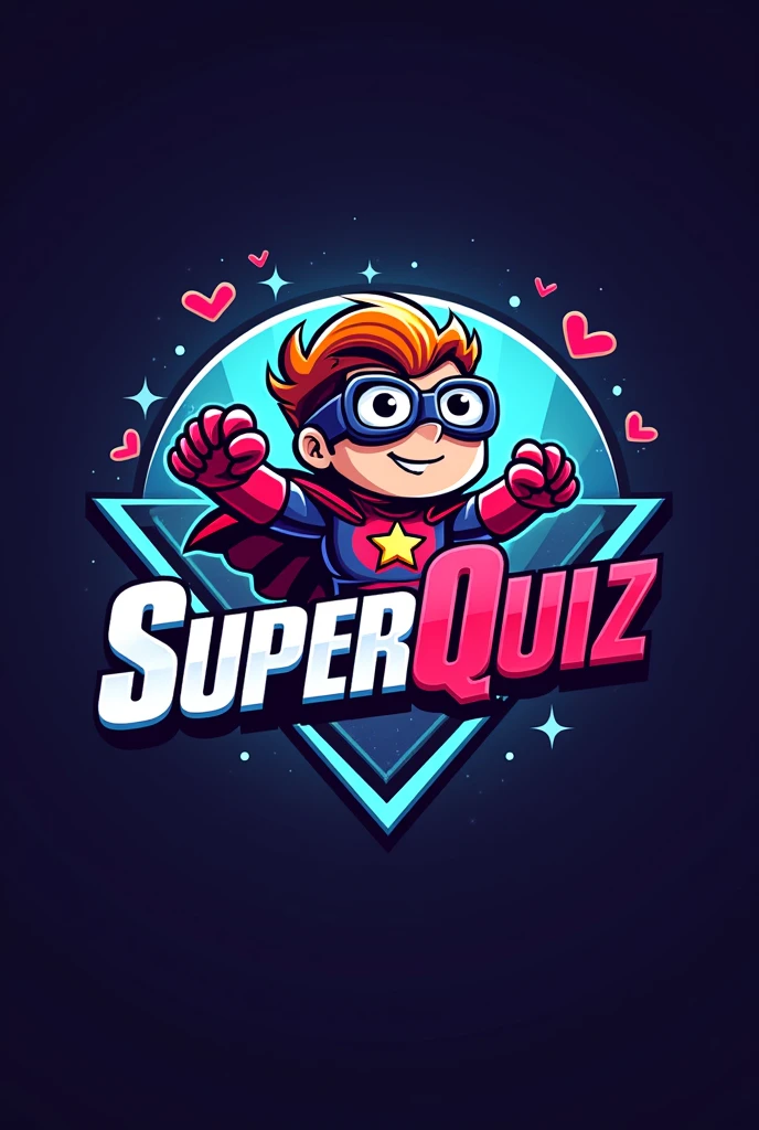 I want a logo for a Tik Tok channel for a quiz channel called "superquiz" More creative