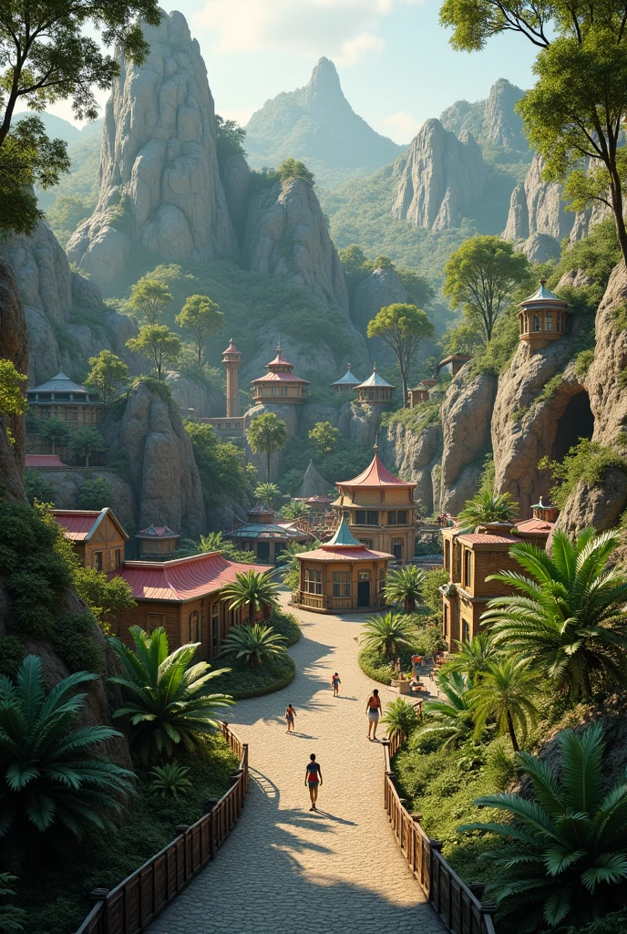 Theme: Jurassic Park
Rides: Bump Cars
Wall Climbing
Slide
Ferris Wheel
Maze
Vikings
Inflatables