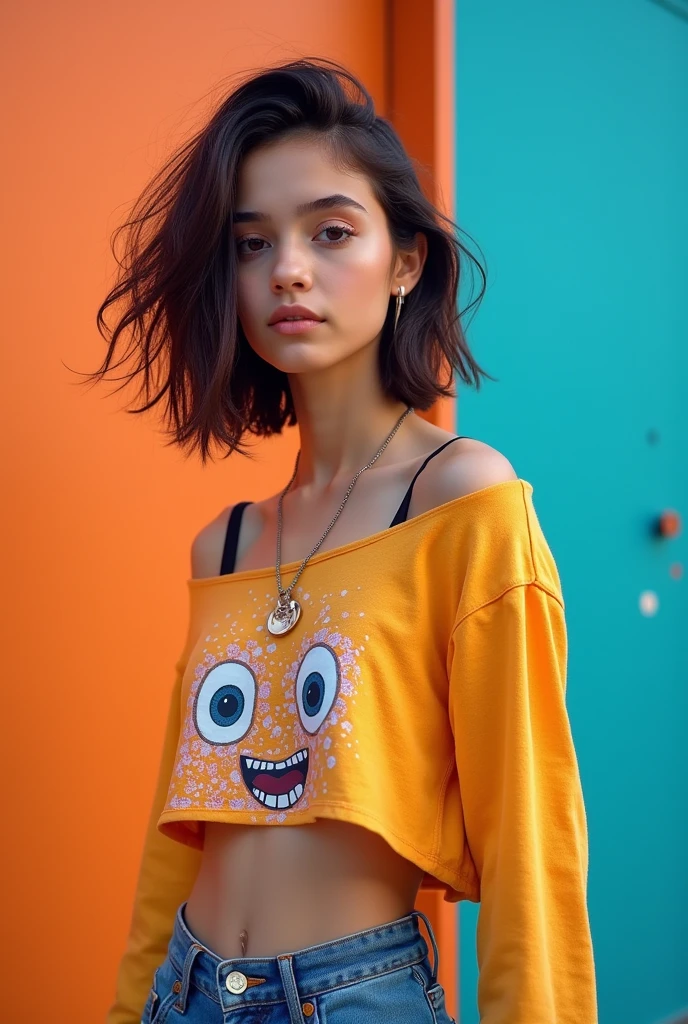 young teen croptop