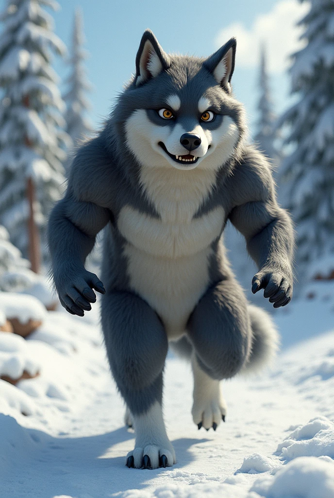 Balto butt furry