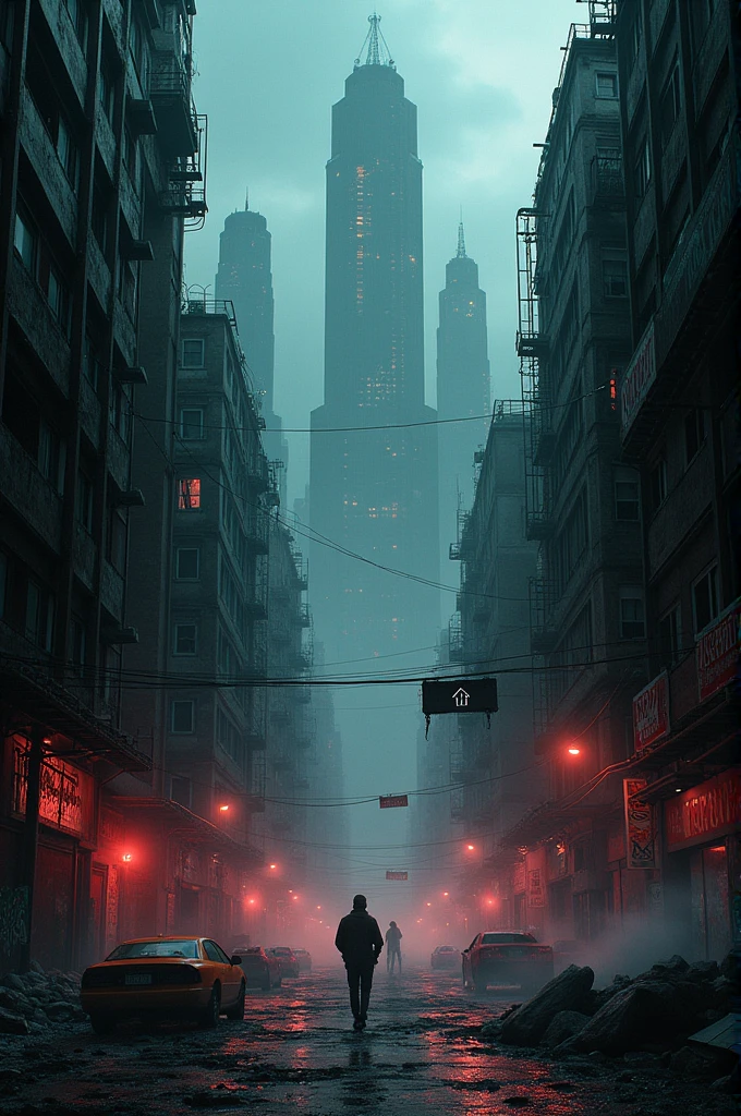Create a city where there are no laws and all kinds of crimes are committed