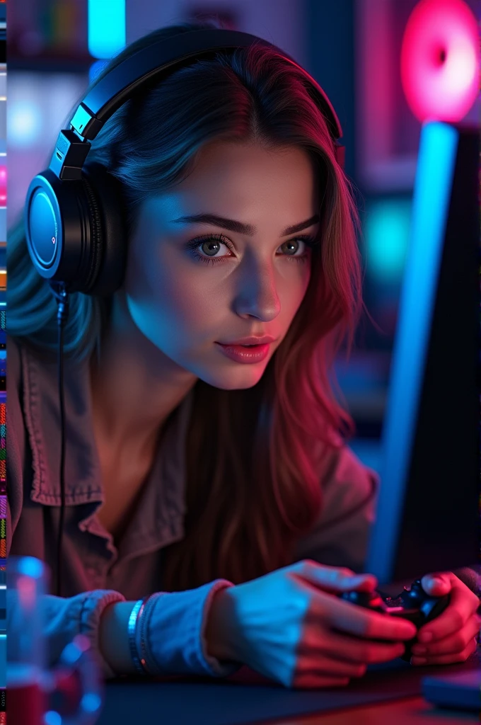 Hot Girl gaming