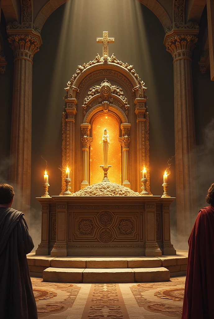 Altar of worship according to the Bible