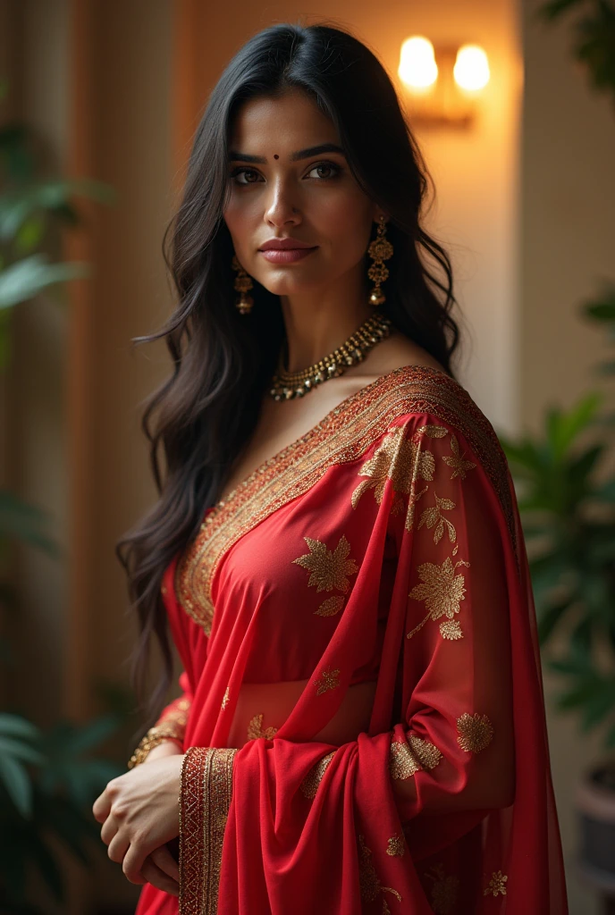 Hot Indian Girl In sexy Sari