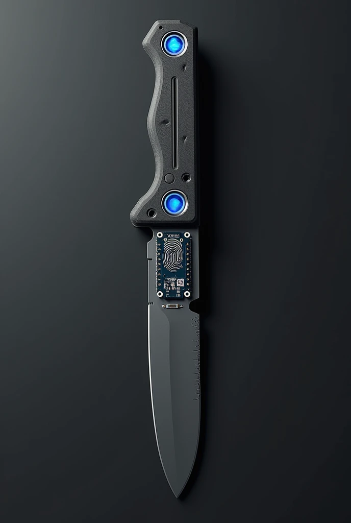 Make a biometric knife using Arduino with component