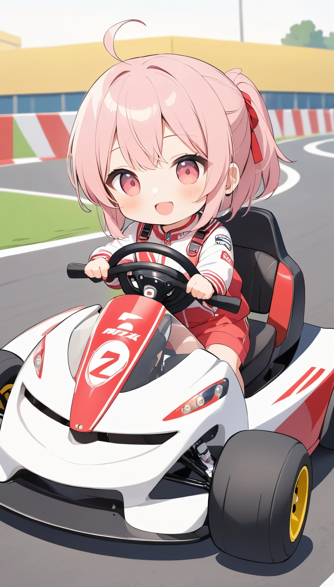 Racetrack、Same size tires、Take the wheel、Ride a go-kart、cute、Little