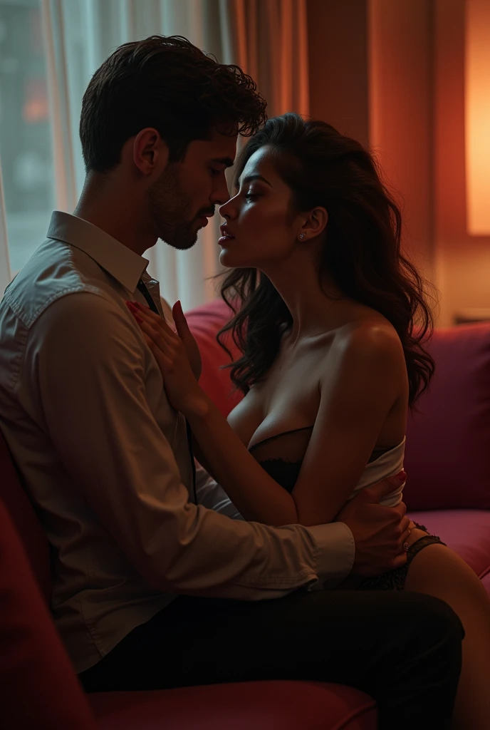 a hot and sexy girl in a doggy poistion with his lap in the lap of a man make sure both are wearing clothes