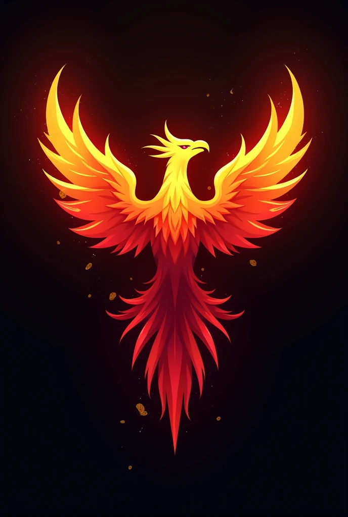 Phoenix art logo for gaming channel