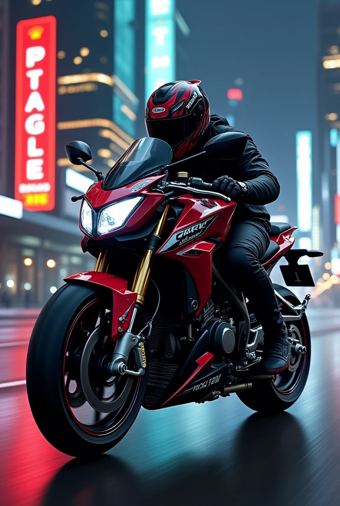 Honda click 125i version 3 fast and furious car inspired