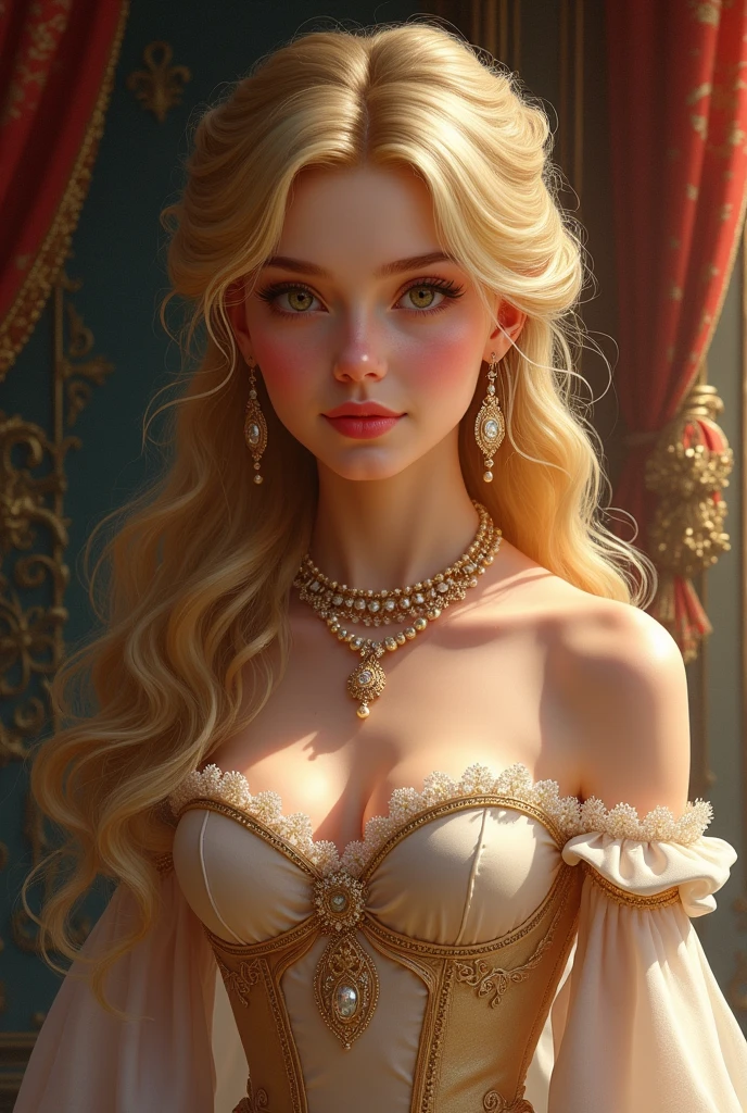 The princess is beautiful