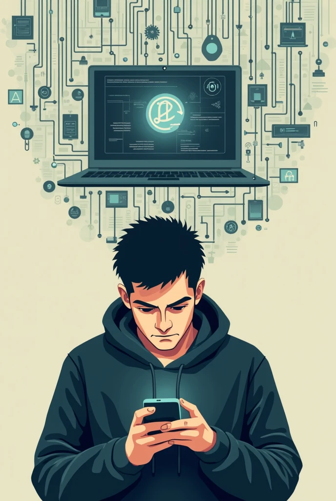 poster for "Think before you click"