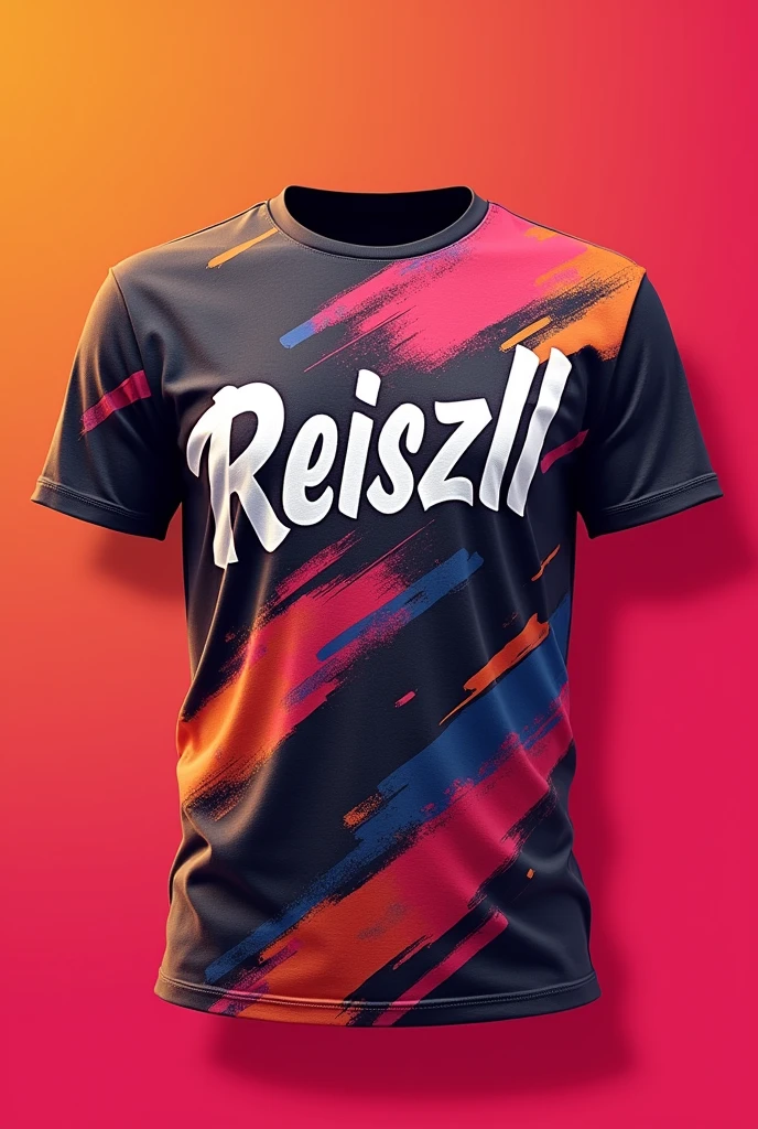 a shirt with the name reiszll