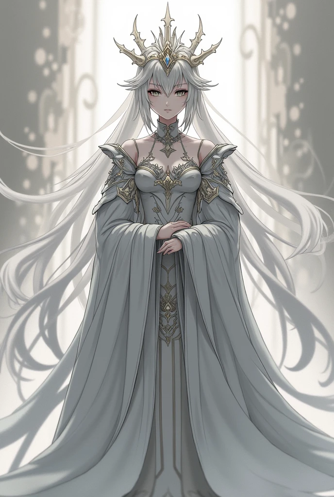 U with gray anime style roypa
