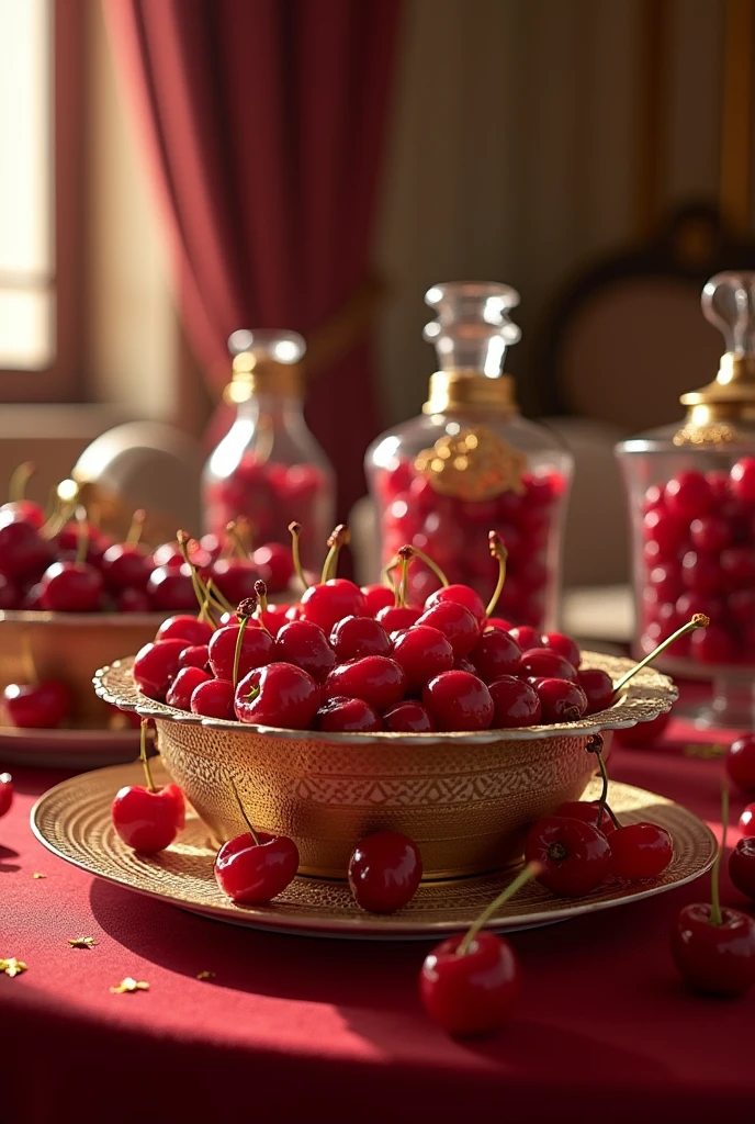 A large exhibition of Afghan Negin single-use cherry products was held in a very beautiful hotel, and even the president came to the exhibition.