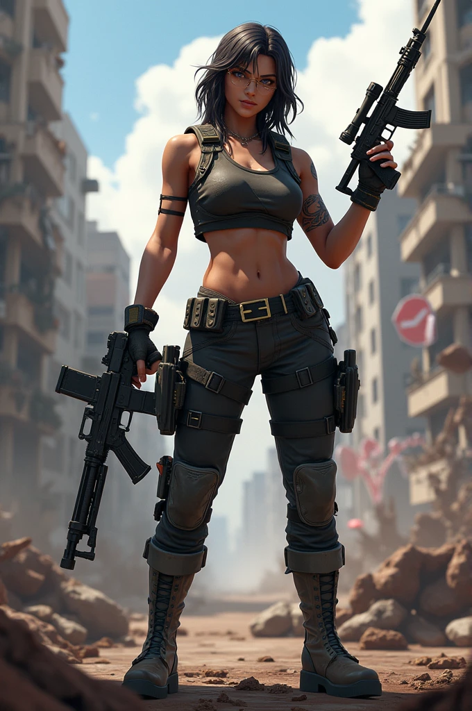 Free fire game character