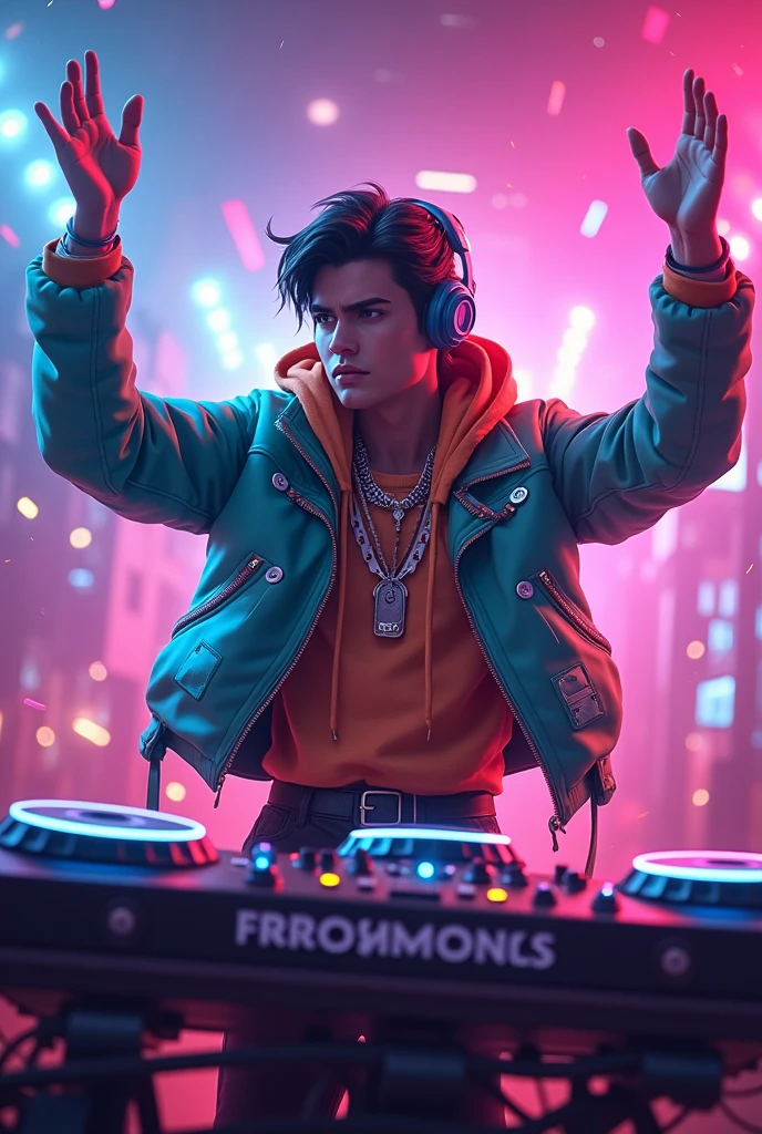 Free fire game character dj alok