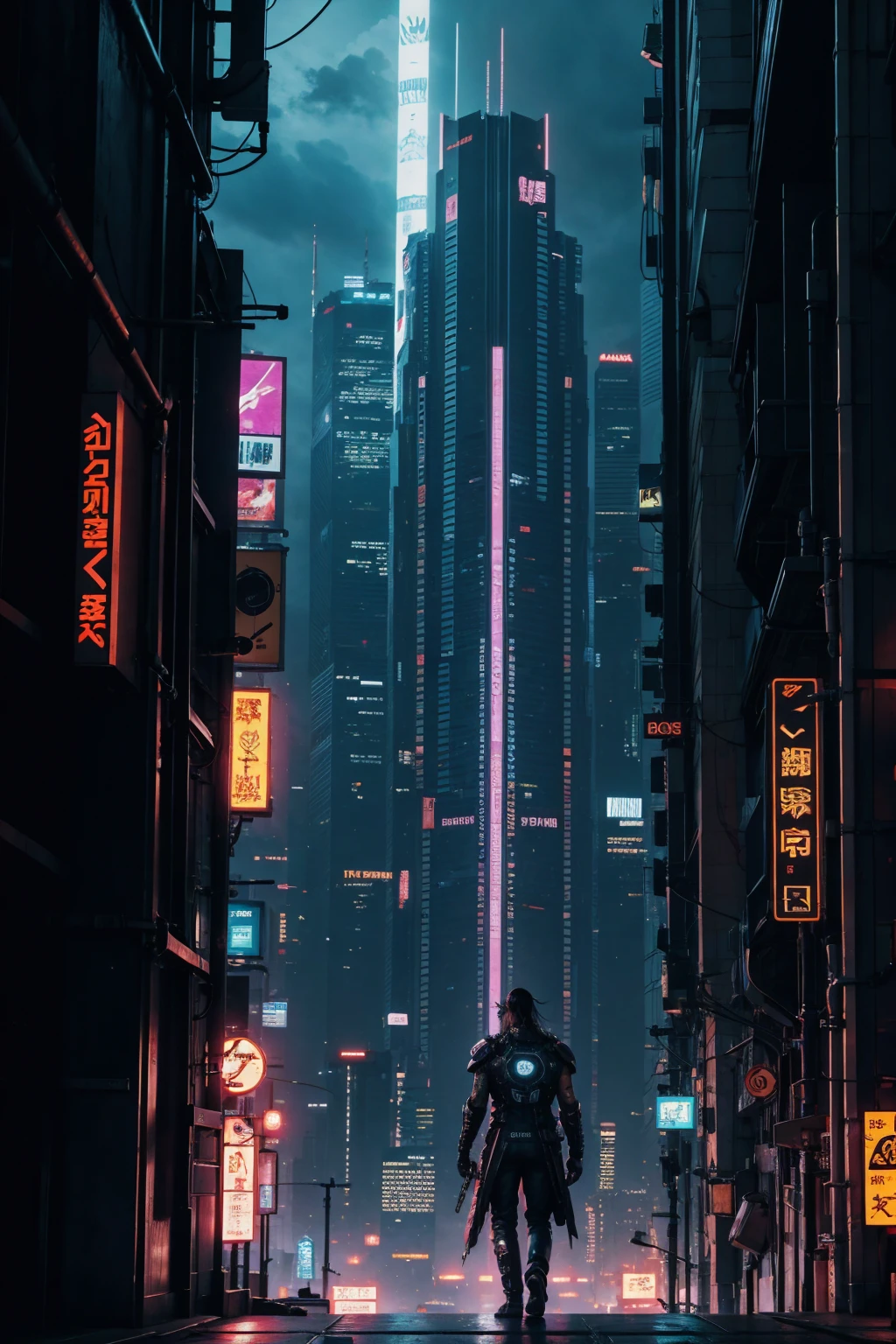 cyberpunk book cover