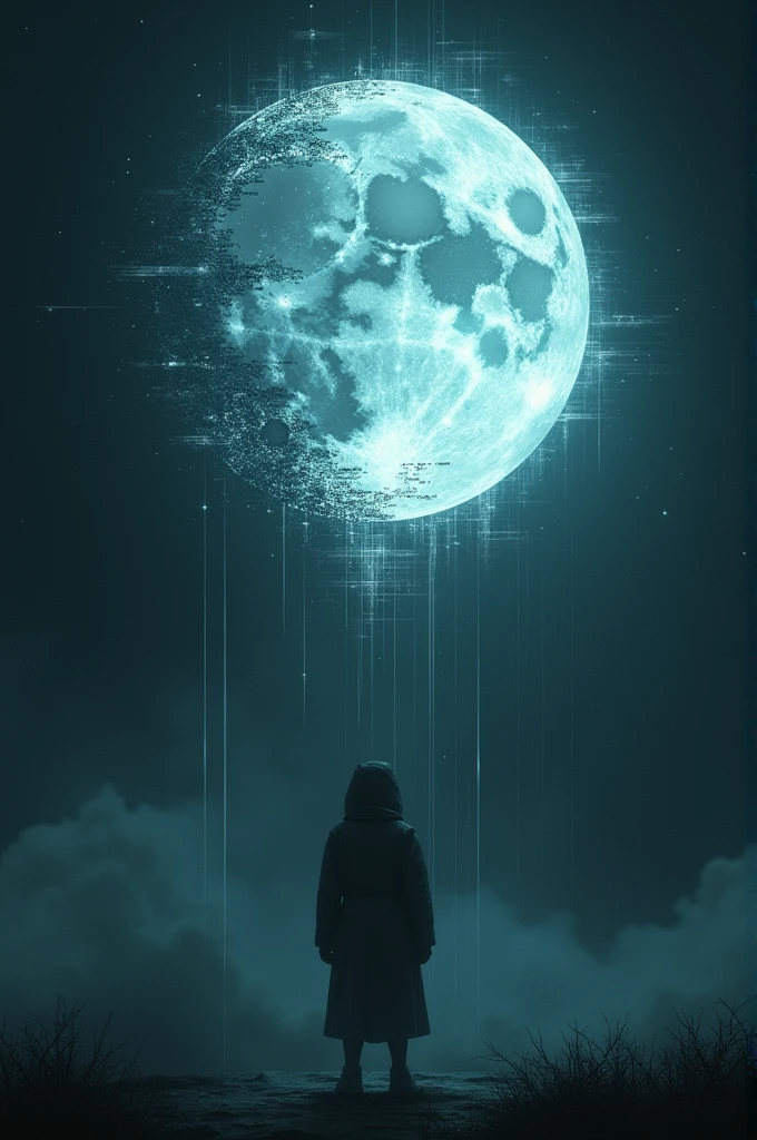 Transparent Glitchmoon