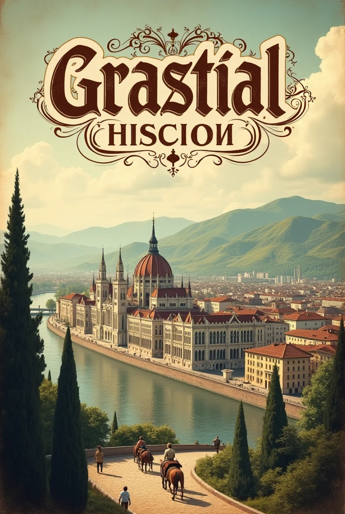 Poster city of the past