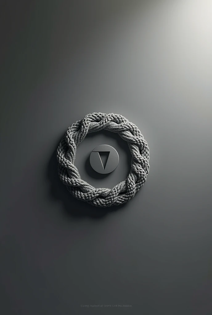 Create a logo for a brand called Vanguardia. We make products for technological covers with Crochet. Let it be minimalist and modern. Simple and have a representative symbol . Something more technological. They are covers for technology. The symbol is technological and infinite. 