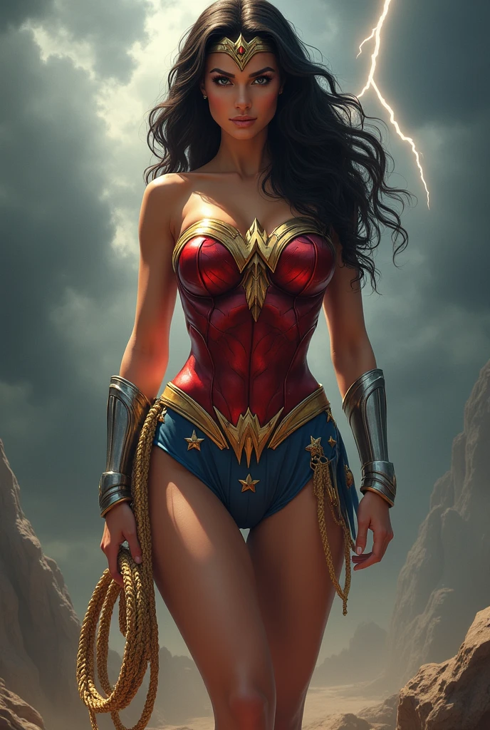 Wonder women but wear bikini