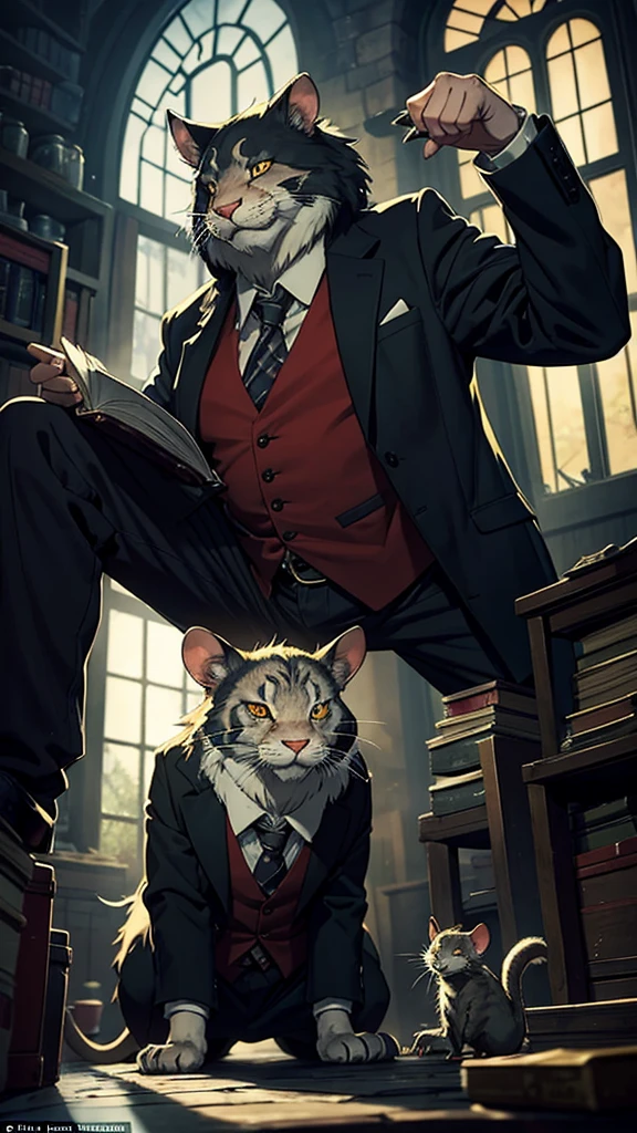 Unlikely Animagus: Peter Pettigrew, despite being seen as cowardly and not particularly talented, managed to become an Animagus—a wizard who can transform into an animal at will. He turned into a rat, which perfectly suited his sneaky and treacherous nature. What's odd is that he successfully kept this secret for over a decade.