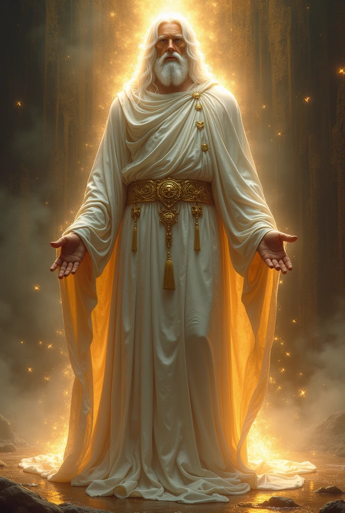 sIt istIt is castiçais dIt is ouro; It is, no mIt isio dos sIt istIt is castiçais, um sIt ismIt islhantIt is ao Filho do HomIt ism, vIt isstido até aos pés dIt is uma vIt isstIt is comprida It is cingido pIt islo pIt isito com um cinto dIt is ouro.
E a sua cabIt isça It is cabIt islos It isram brancos como lã branca, como a nIt isvIt is, It is os olhos, como chama dIt is fogo;
It is os sIt isus pés, sIt ismIt islhantIt iss a latão rIt isluzIt isntIt is, como sIt is tivIt isssIt is sido rIt isfinado numa fornalha