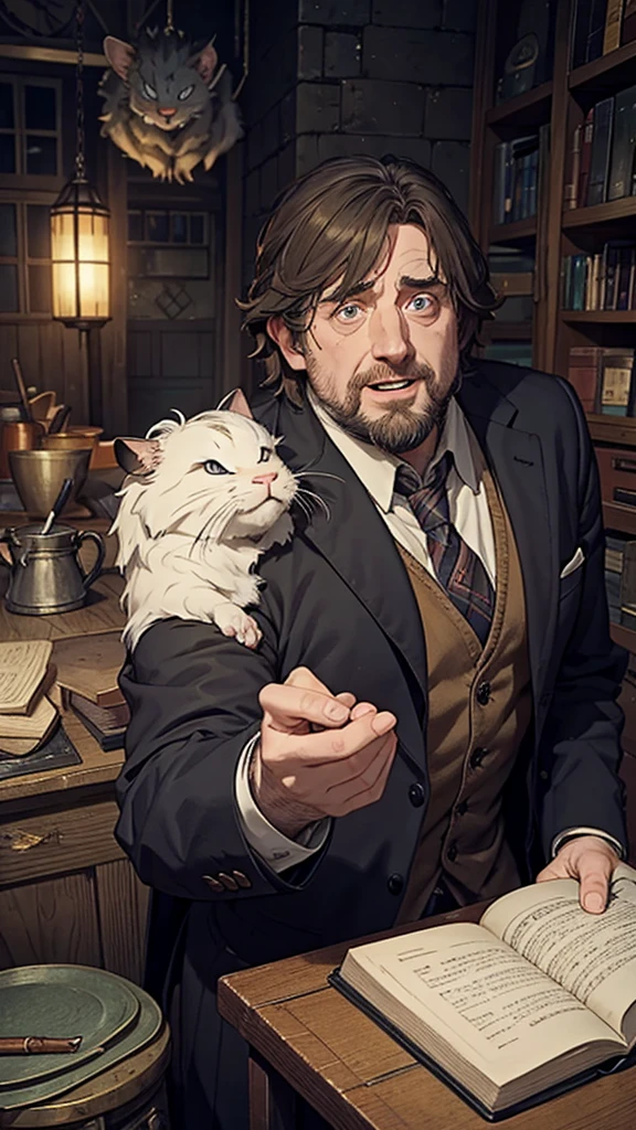 Unlikely Animagus: Peter Pettigrew, despite being seen as cowardly and not particularly talented, managed to become an Animagus—a wizard who can transform into an animal at will. He turned into a rat, which perfectly suited his sneaky and treacherous nature. What's odd is that he successfully kept this secret for over a decade.