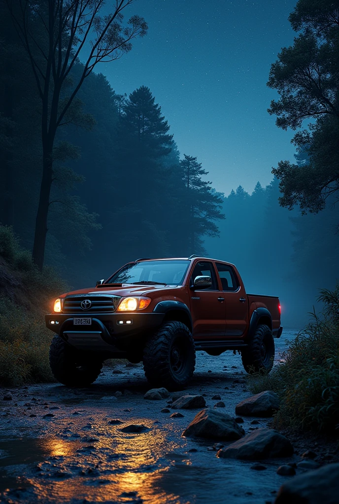 Hilux 2006
Offroad
Night
River
Cabin
Wood