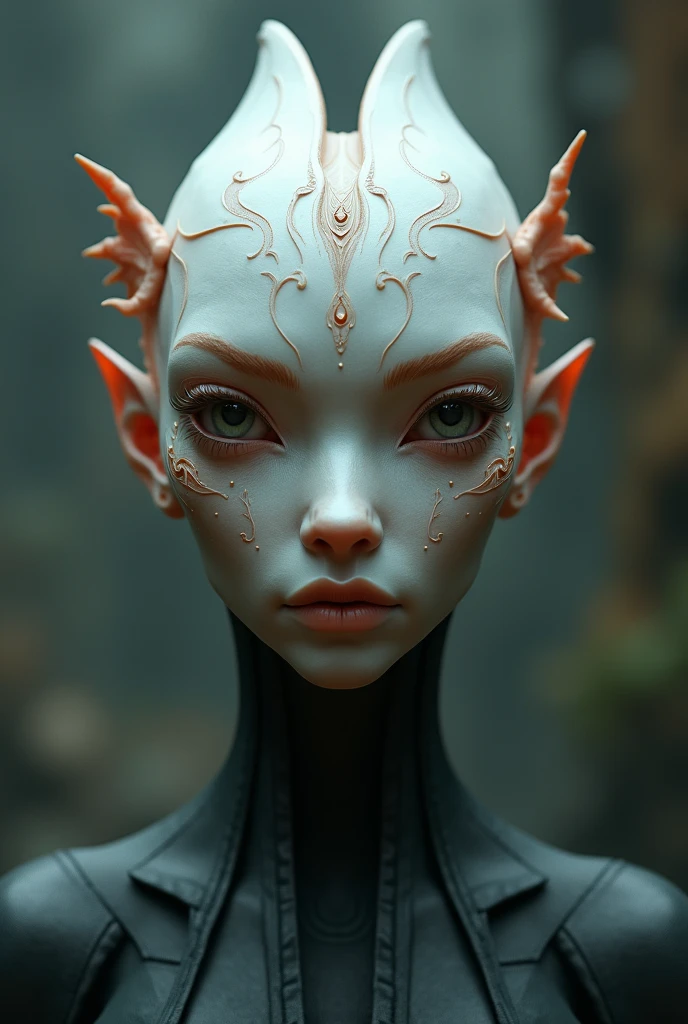 head of a symmetrical fantasy character that is not an ada