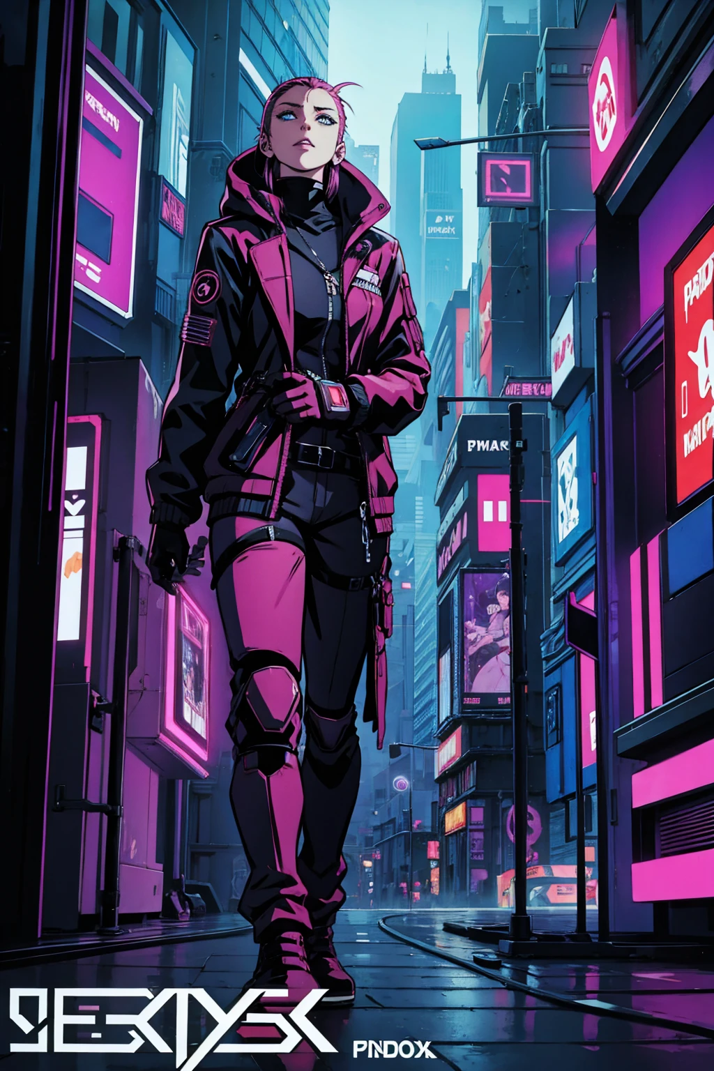 cyberpunk book cover