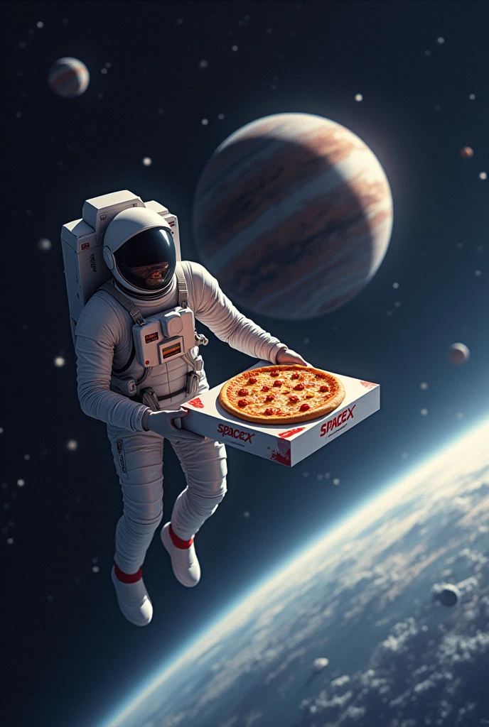 SpaceX Pizza Delivery Guy