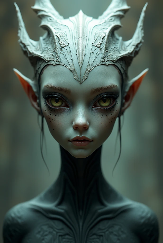 head of a symmetrical fantasy character that is not an ada