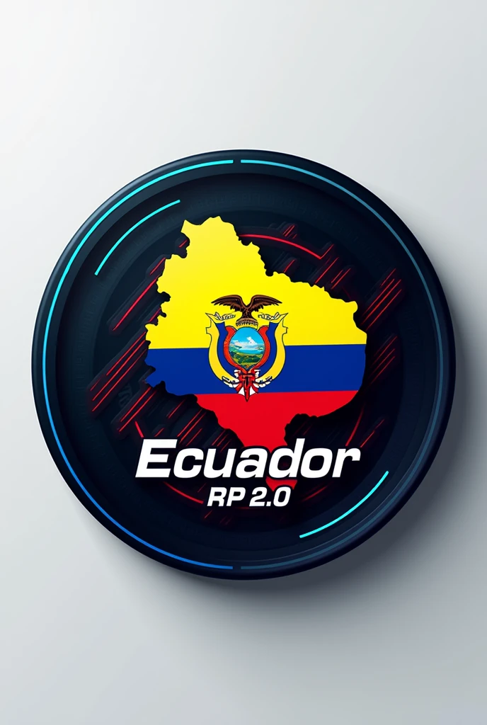 Make me a logo for Ecuador RP 2.0