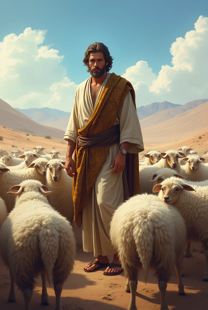 biblical history,
Then Jesus said: Imagine a shepherd with a hundred sheep.