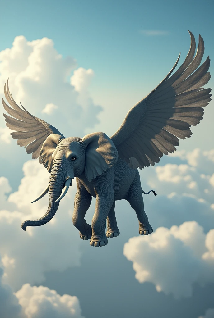 flying elephant