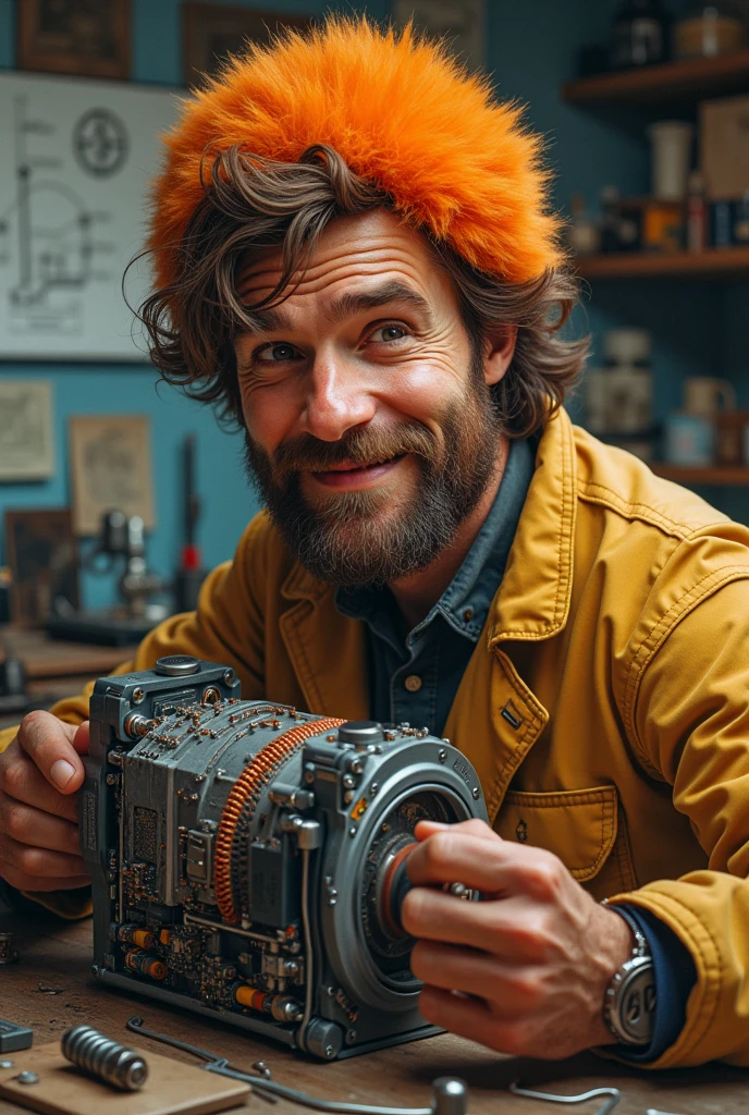 João Rectifier with furry cap