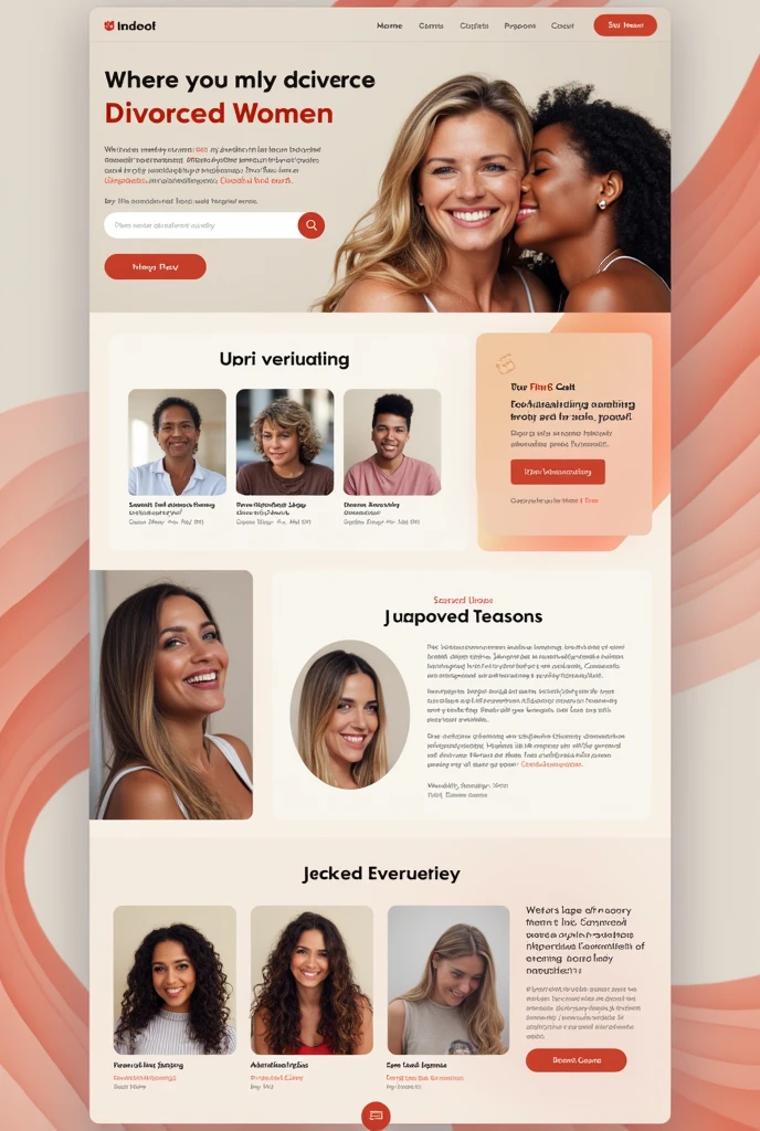 Divorced women dating site 