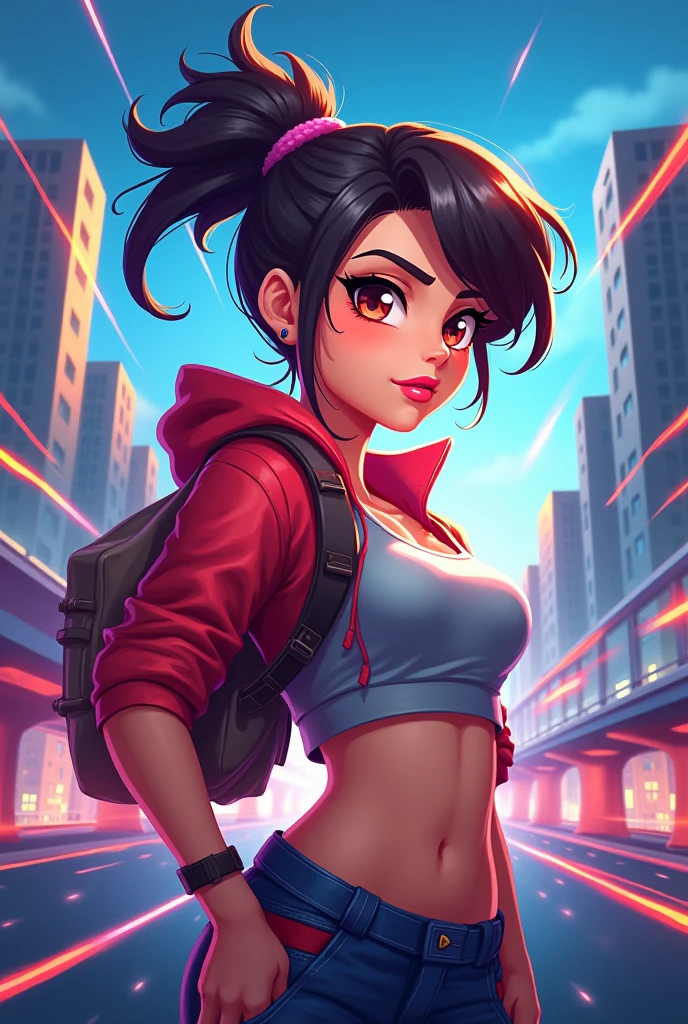 Girl of city MOBILE GAME LOGO
