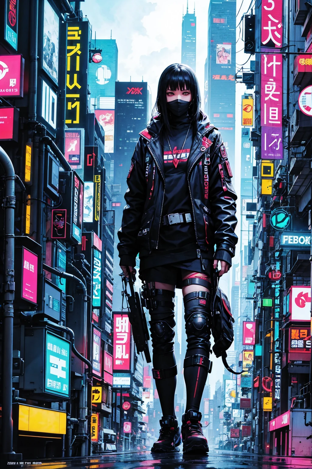 cyberpunk book cover
