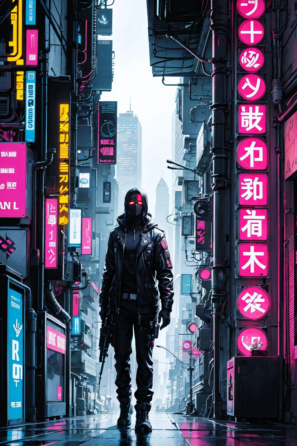 cyberpunk book cover