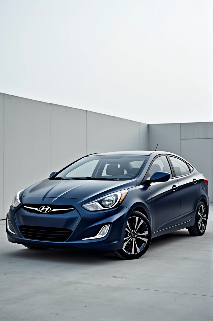 hyundai verna 2012 in navy blue mat color